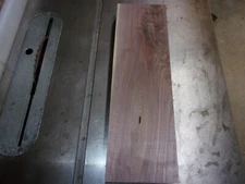 1 PC WALNUT LUMBER WOOD AIR DRIED BOARD 1 13/16" THICK  126P CARVING BLOCK FLAT 