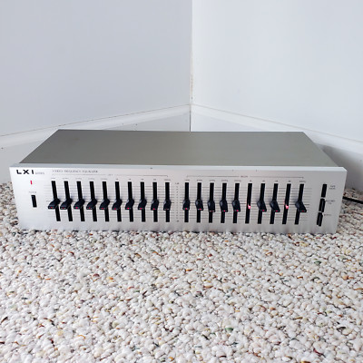 LXI Series 10 Band Stereo Graphic Equalizer EQ Model #386 9710 0150 RARE
