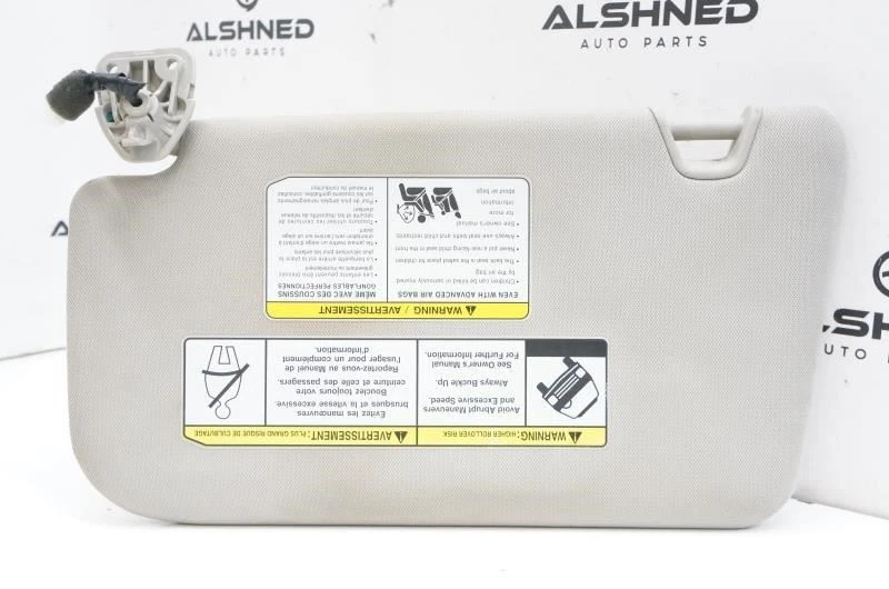 Espejo retrovisor derecho parasol Nissan Rogue 2014-2017 pasajero 96401-4BA1D OEM  Foto 3 de 4