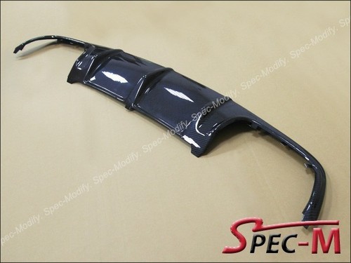 PSI Carbon Fiber Rear Bumper Diffuser – C63 AMG Look – For W204 Sedan (2008-2011 C300/C350)