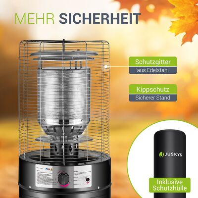 Terrassenheizung Ersatz-Brenner Netz 26,4 Cm Aus Edelstahl – Passend Für Die Meisten Gas-Heizstrahler