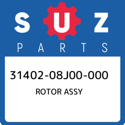 31402-08J00-000 Suzuki Rotor assy 3140208J00000, New Genuine OEM Part ...