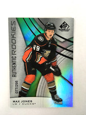 Max Jones 2019-20 SP Game Used Rainbow #115 RC Anaheim Ducks Oilers /298