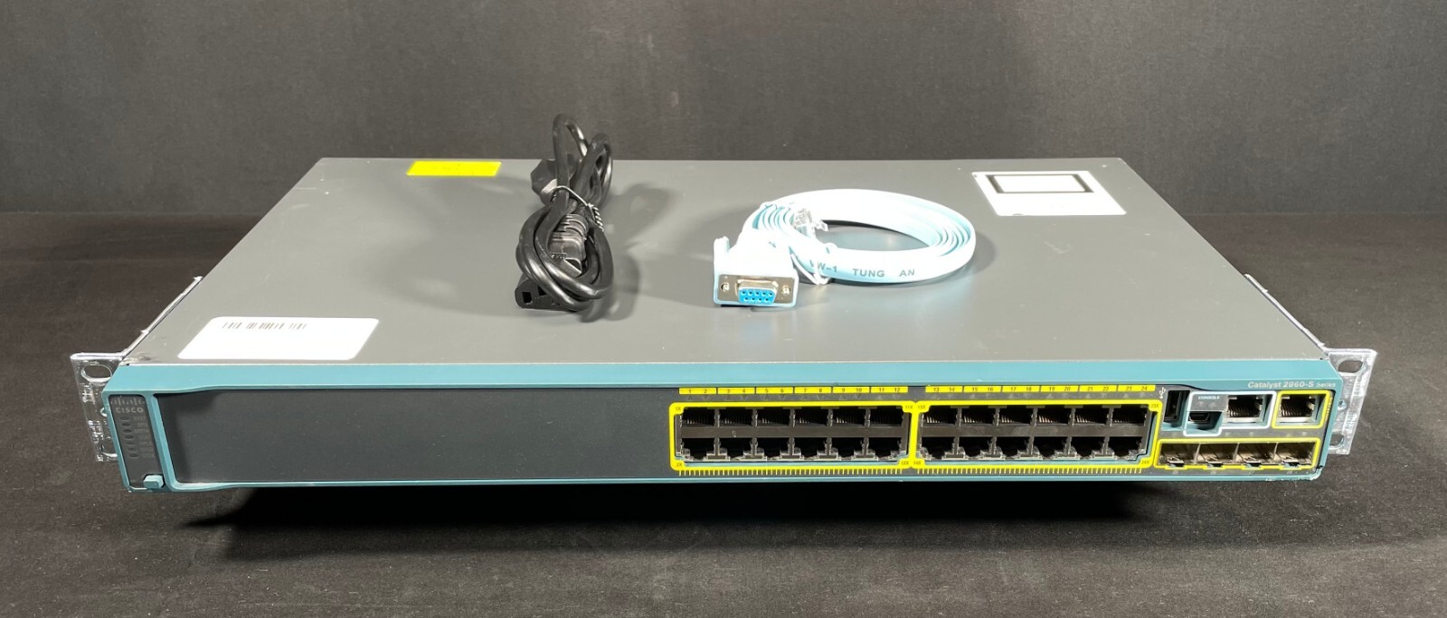 Cisco WS-C2960S-24TS-L 24 Port 10/100/1000 Gigabit Switch - 