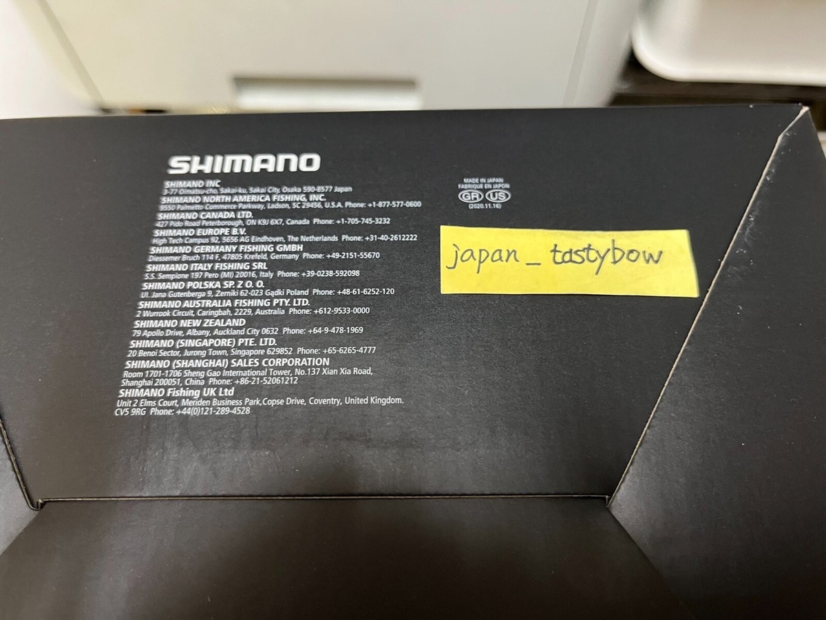 Shimano 21 TWIN POWER SW 8000PG Spinning Reel New in Box Made in