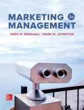 Marketing Management by Greg W. Marshall;  Mark W. Johnston