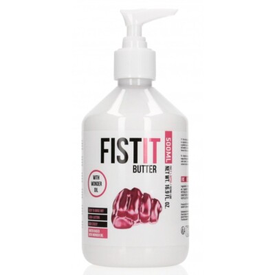 Lubrifiant Intime Fist It - Aspect Sperme - Flacon Pompe 500ml - Sans Parfum, à Base D'eau - Neuf