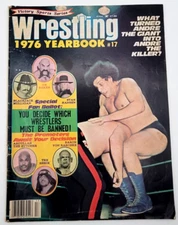 VICTORY SPORTS SERIES WRESTLING 1976 YEARBOOK #17 ANDRE THE GIANT MULLIGAN BAKER