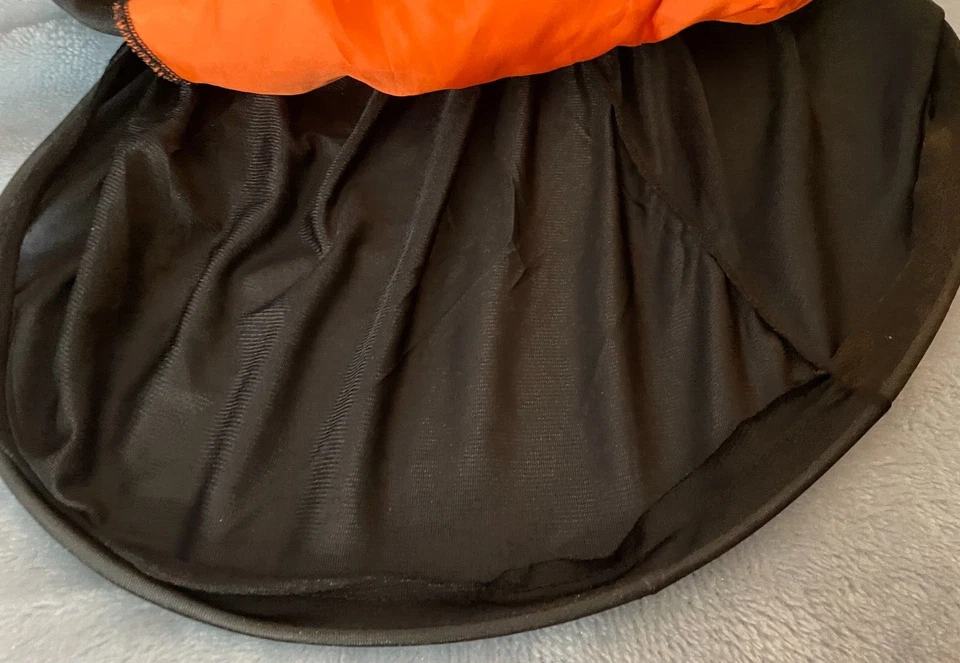 Princess Paradise Witch's Black & Orange Dress & Hat Size Small 6 - Image 4 of 4