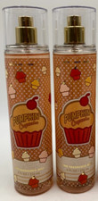 Bath  Body Works Pumpkin Cupcake Fine Fragrance Mist Full Size S/2 721D