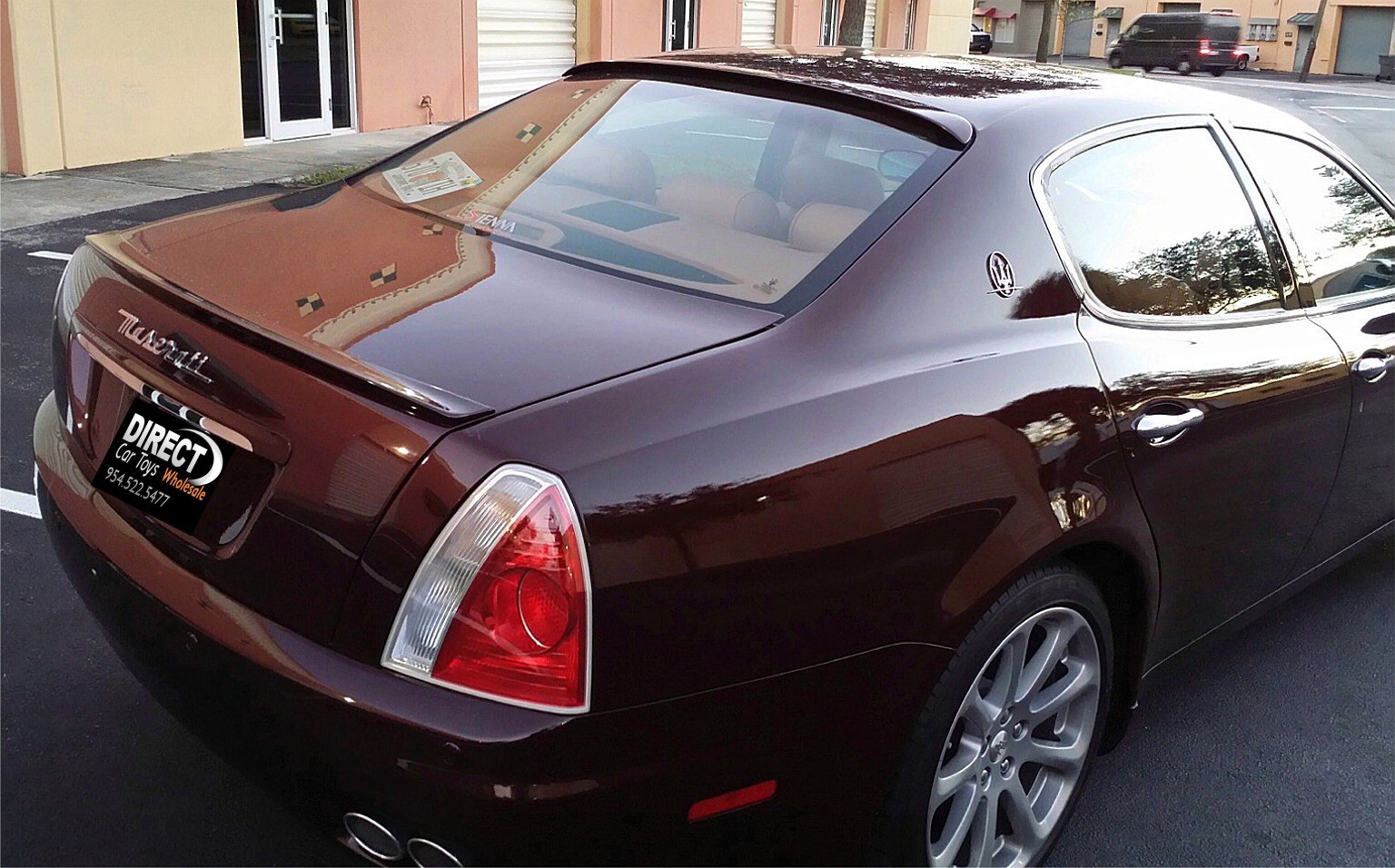 2004-08 Maserati Quattroporte Tesoro Flush Mount Trunk Spoiler Made in USA