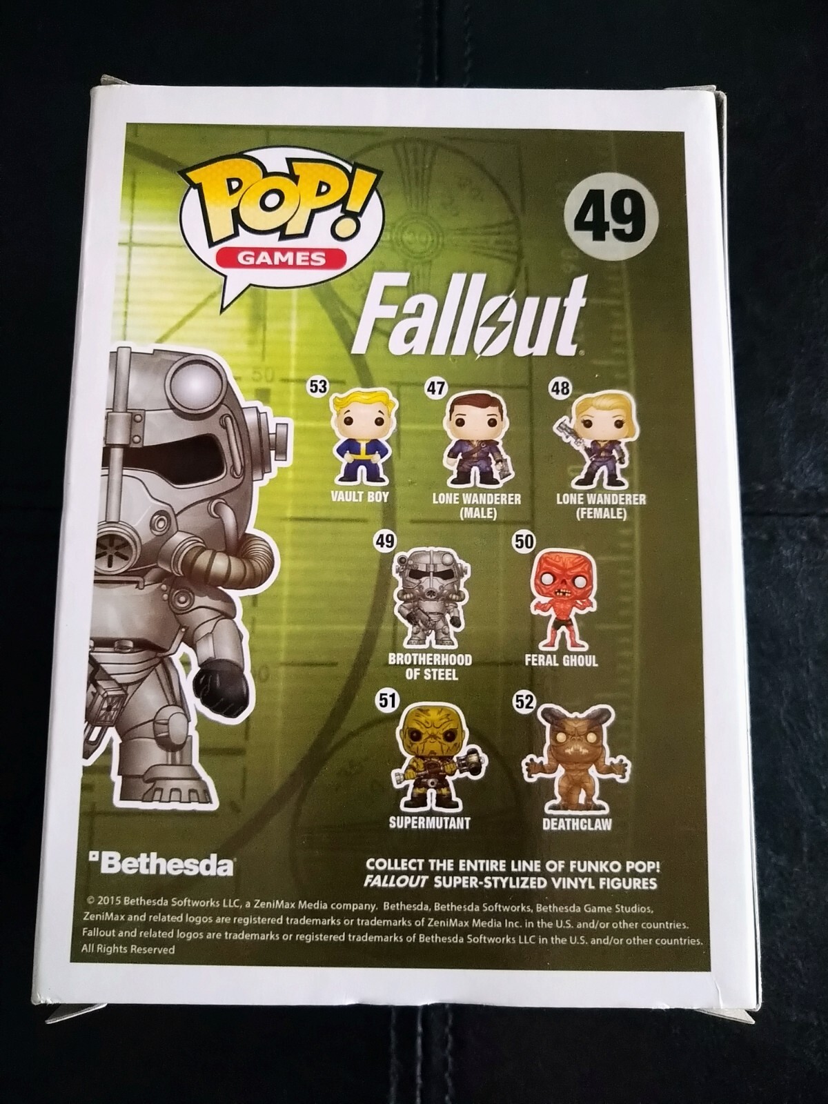 Funko Pop! Games Fallout Brotherhood of Steel 49 Vinyl Figure Falak