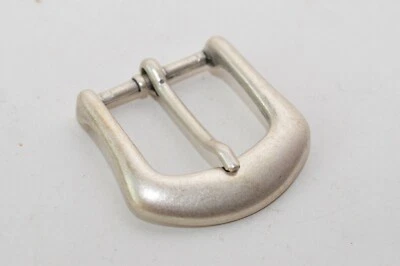 MARKENLOS Gürtelschnalle Schnalle f. ca. 30 mm Breite, Silber, Mittelalter, Ritter, Metall