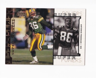 1998 Upper Deck Super Powers #S12 Antonio Freeman Green Bay Packers VT Hokies
