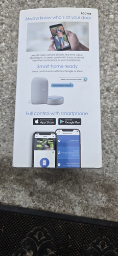 Lock VISION Deadbolt Edition Smart Lock + Video Doorbell PGD798SN (BRAND NEW) - Picture 3 of 5