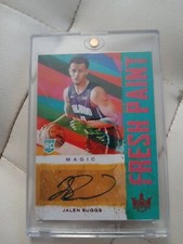 2021-22 Panini Court Kings - Fresh Paint Ruby #FP-JSG Jalen Suggs 31/99 (AU, RC)