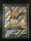 Pokémon Eevee GX SM242 Full Art Holo Promo Card Near Mint Condition