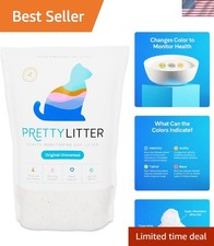 6 lb Non-Clumping Health Monitoring Crystal Litter   Unscented  Low Maintenance