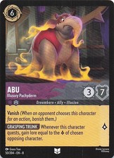 Lorcana - Abu - Illusory Pachyderm 50/204 Reign of Jafar NM
