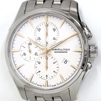 Hamilton Jazzmaster Chrono H32586111 Uhr Chronograph funktioniert
