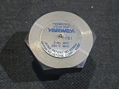 Nippon Yarway 151 Thermostatic Steam Trap Nut , New Fastship