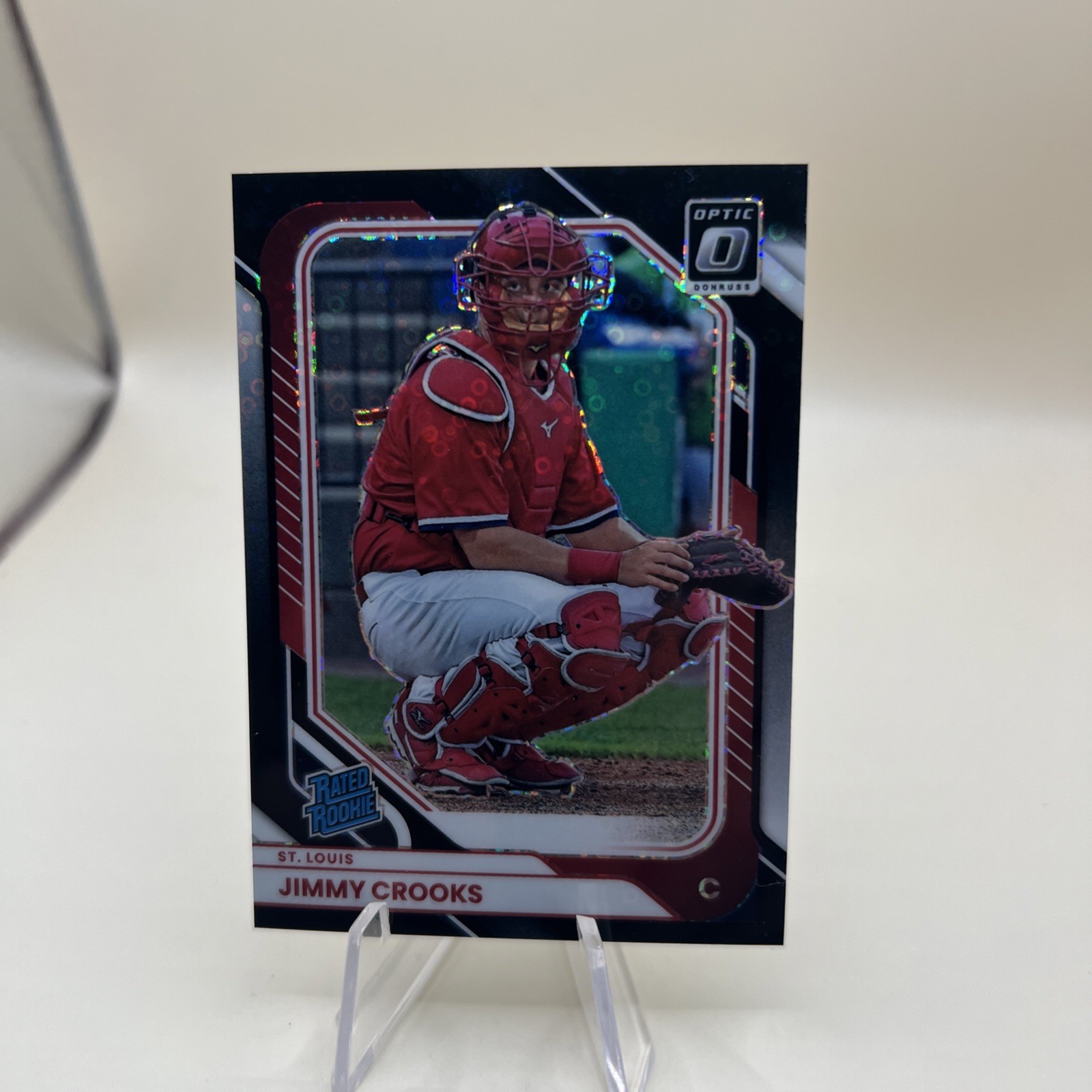 JIMMY CROOKS Black Pandora Rated Rookie 2026 Panini Donruss Baseball #78