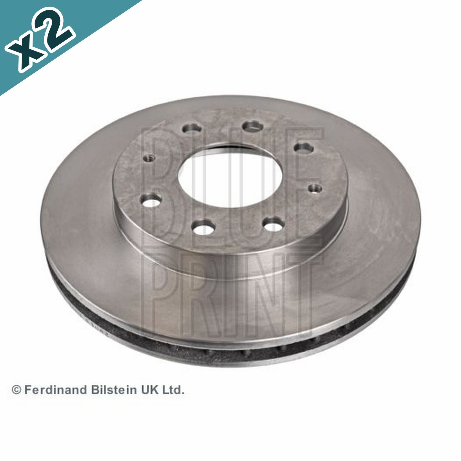 Blueprint ADC44350 Brake Disc Front Coated Fits Mitsubishi RVR Space Wagon