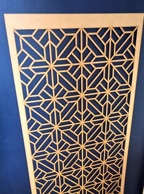 Art Deco Rankgitter Deko Paravent Heizkörper Schrank Zuschnitt MDF Platte 3mm/6mm 0015