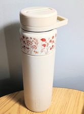Limited Edition BruMate Rotera water bottle "Poppy" print 25 oz