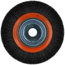 Walter 13B100 10x1x1-1/4 Crimped Wire Wheel Brush with Reducer Bushing Set STEEL
