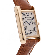 Cartier Tank Louis Large Model Quartz Yellow Gold Ladies 33x25mm Watch W1529756 3