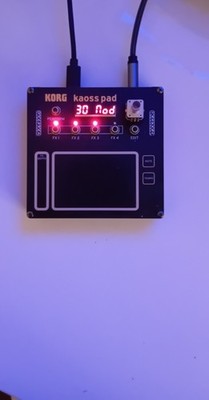 Korg Nu:Tekt NTS-3 kaoss pad Multieffekt Synthesizer gebraucht neuwertig, mit Re
