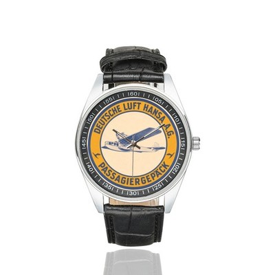 Deutsche Luft Hansa Vintage Retro Plane Logo v7 Airliner Aviation Watch repro