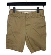 J Crew Crewcuts Boys 10 Khaki Chino Shorts School Uniform Casual