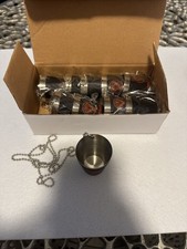 J&Auml;GERMEISTER Umh&auml;ngebecher/Schnapsbecher mit Kette - NEU OVP 10 St&uuml;ck Party Rar