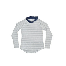 Under Armour Women's Striped Cowl Neck Long Sleeve Top Regular Size M