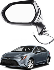 Left Power Heated Side View Mirror Fit for Toyota Corolla 2020-2025 5Pins