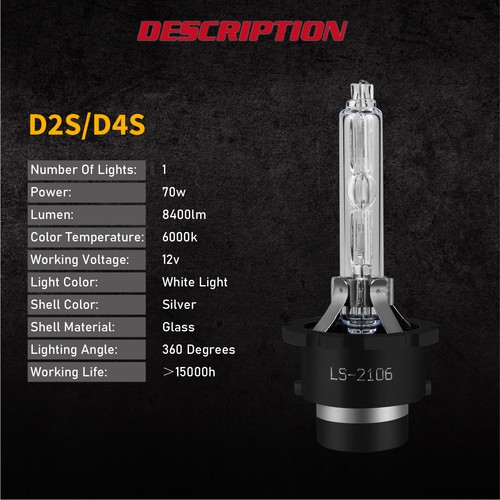 For Infiniti M56 2011-2012 2013 4pcs LED Headlight Bulbs High/Low+Fog Light Kit - Picture 5 of 16