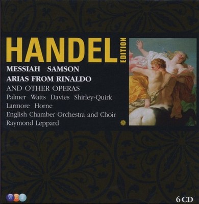 HANDEL EDITION: MESSIAH; SAMSON; ARIAS FROM RINALDO NEW CD