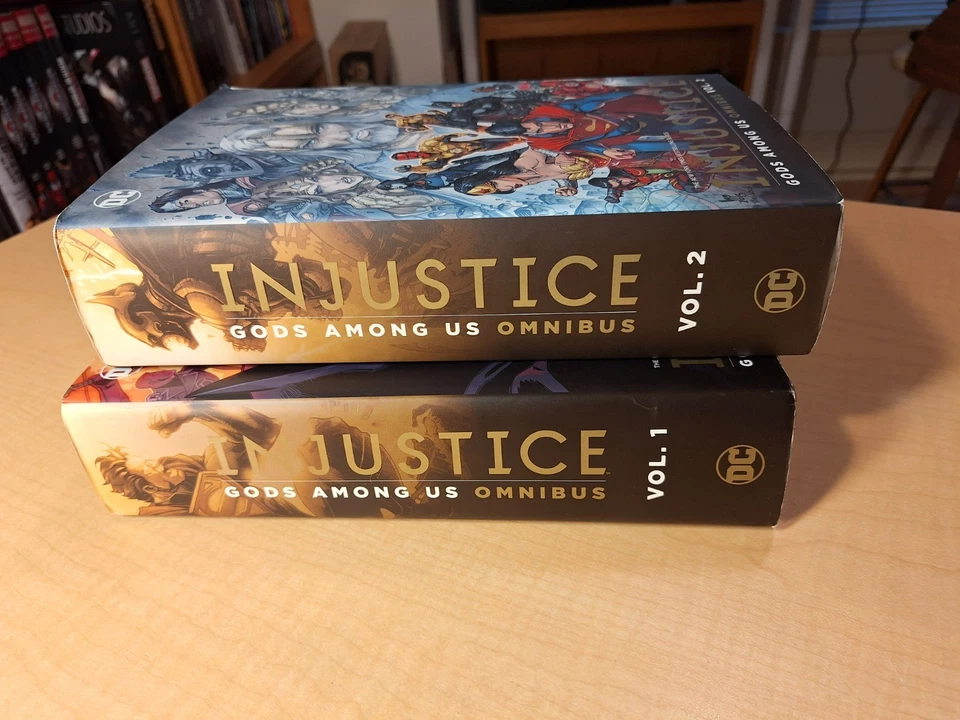 Injustice Gods Among Us Omnibus Volume 1 & 2 Lot DC Comics Hardcover - Image 2 of 4
