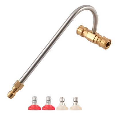 #ad Industrial Gutter Cleaning Attachment 4000PSI with Dual Spray Direction $21.94