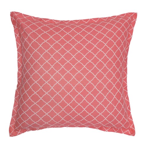 26" x 26" Decorative 100% Cotton Summer Euro Pillow Sham w/ Zipper Closure - Picture 1 of 3