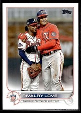 2022 Topps Update Rivalry Love (Juan Soto/Ozzie Albies) Washington