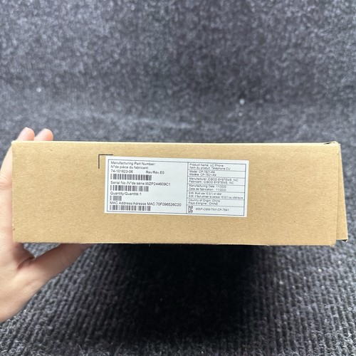 Cisco 7821 IP VoIP Business Desktop Phone CP-7821-K9 Brand New in Box - Picture 3 of 7