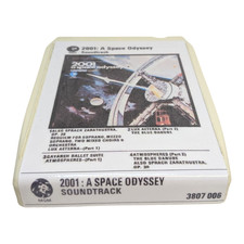 TESTED & REBUILT! A SPACE ODYSSEY Bande Originale 8-Pistes Blanc 1968