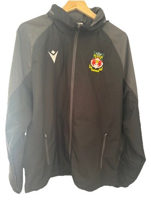 Wrexham AFC Macron Jacke XL Official Football Fußball Trainingsmantel Extra Large