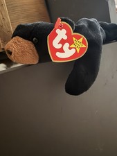 Beanie Baby Blackie the Bear. 