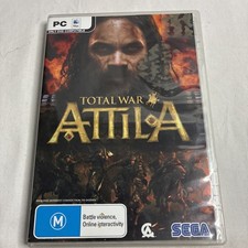 Total War Attila PC DVD Game 3 Discs With Keys GC-VGC Fast Free AUS Postage