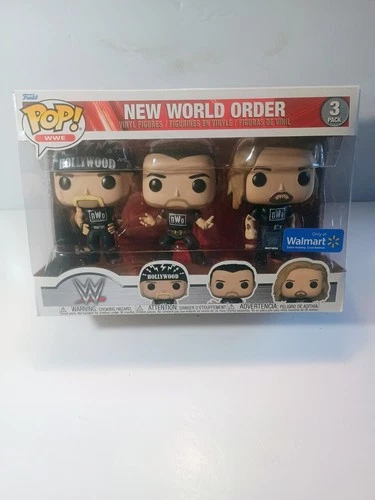 Funko Pop! 3 Pack WWE New World Order Hulk Hogan Scott Hall Kevin Nash Walmart