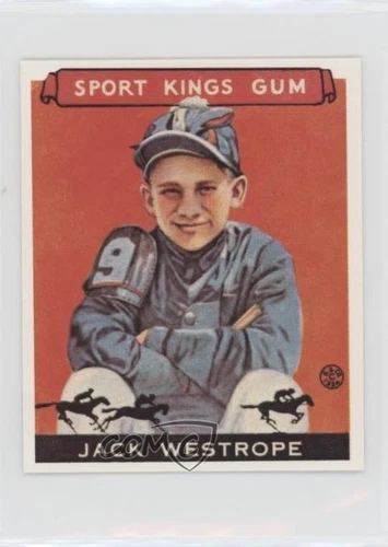 1986 1933 Goudey Sport Kings Gum Reprint Jack Westrope #39